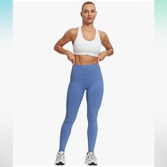 Pants - High Waisted Leggings Women Soft Workout Yoga Pants Athletic Running Leggings